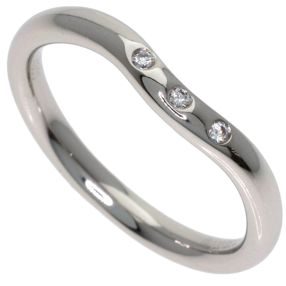 TIFFANY Silver Diamond Ring